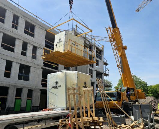 Pokračování instalací na projektu Engerth